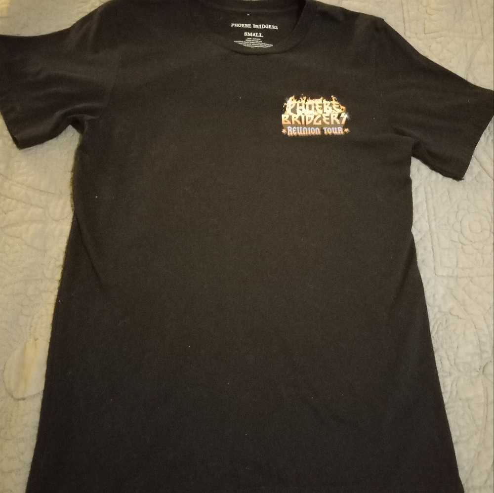 Phoebe Bridgers Reunion Tour Band T, size S, worn once